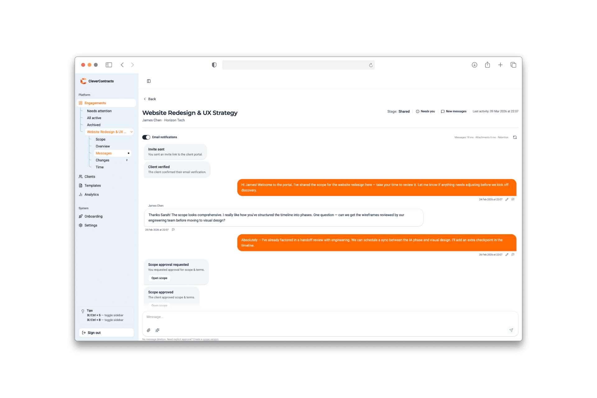 Turn messy threads into clear proposals